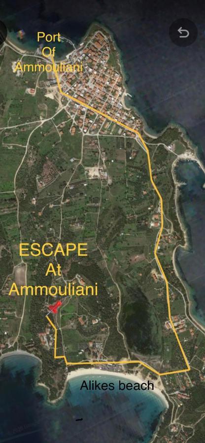 Escape At Ammouliani Aparthotel ภายนอก รูปภาพ